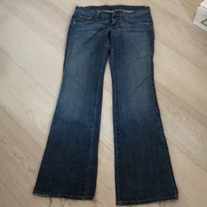 James Jeans distressed flared jeans - size 29